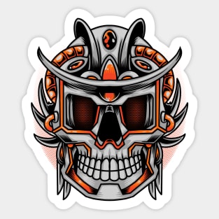 Skull Bot Sticker